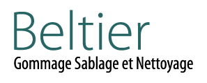 Logo, BELTIER GOMMAGE SABLAGE, Entreprise de Sablage à la Rochelle