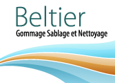 Logo, BELTIER GOMMAGE SABLAGE, Entreprise de Sablage à la Rochelle